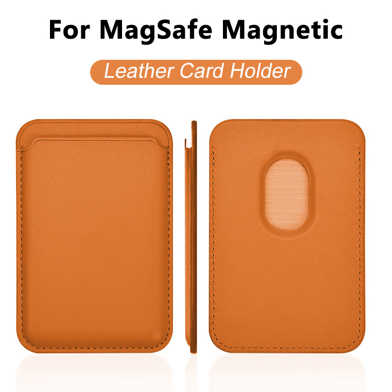 Card Holder Slim Case - Leder-Kartenetui Handyhülle Kartenhalter für MagSafe Magnetische