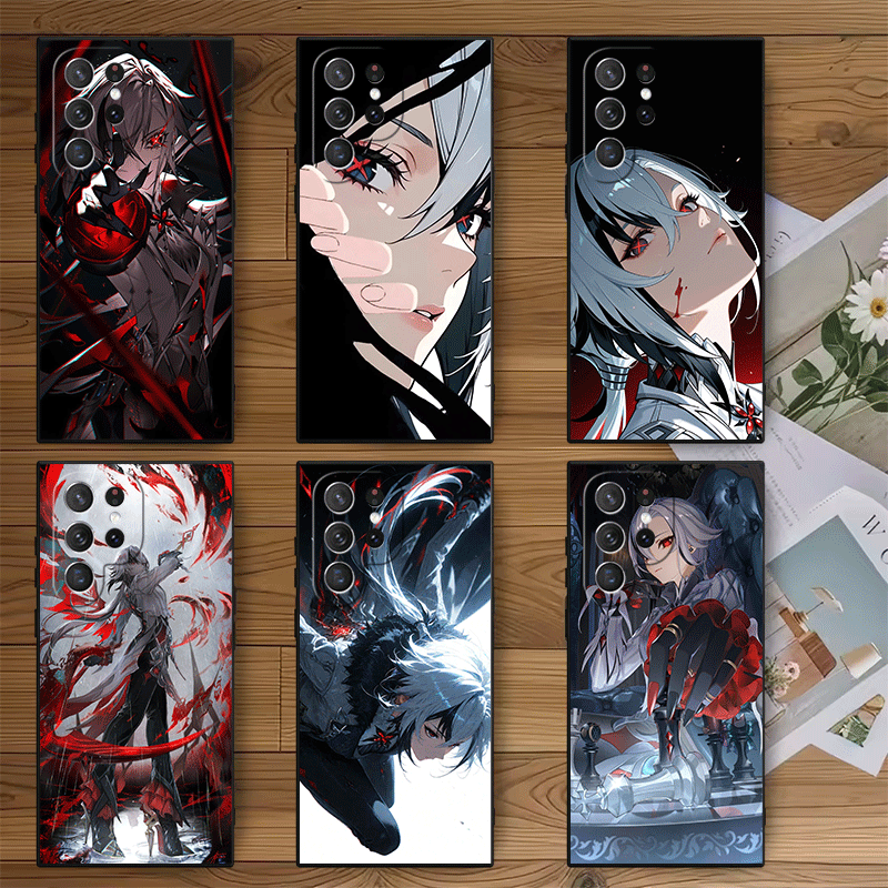 Phone Cases Shein - Genshin Impact Arlecchino Weiche Handyhülle für