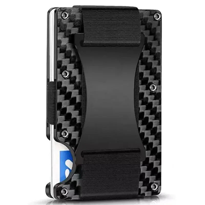 Card Holder Slim Case - Rfid Visitenkarte Halter Carbon Faser Karte