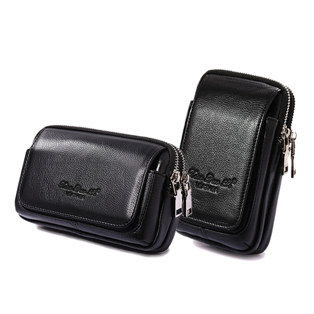 Phone Cases Blunt - Männer Echtes Leder Taille Fanny Pack