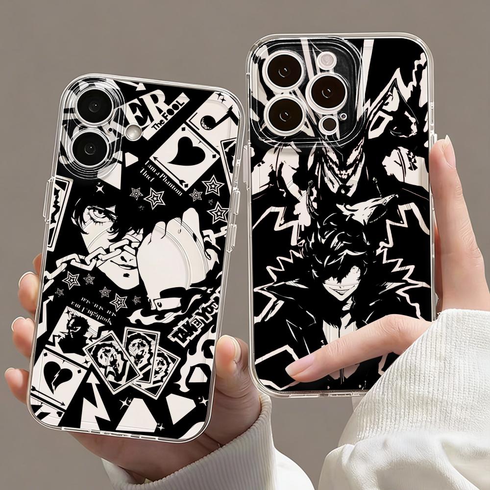 Phone Cases Iphone 15 Pro Max - Game P-Persona 5 Handyhülle Magnetische Transparente