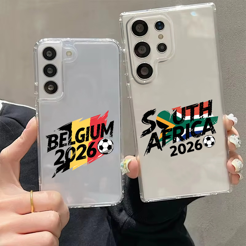 Phone Cases South Africa - Belgien 2026 Champion Südafrika Transparente Handyhülle