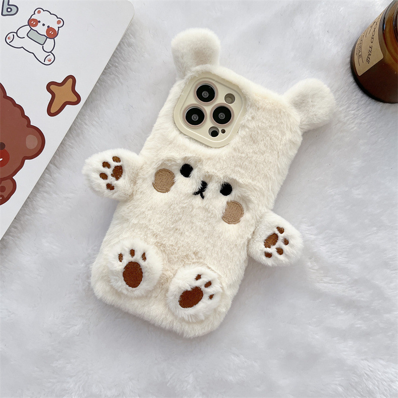 Koreanische 3D Cartoon Bär Fla – Phone Cases 13 Bewertung und Preis