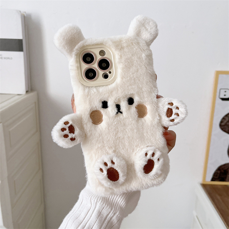 Koreanische 3D Cartoon Bär Fla – Phone Cases 13 Bewertung und Preis
