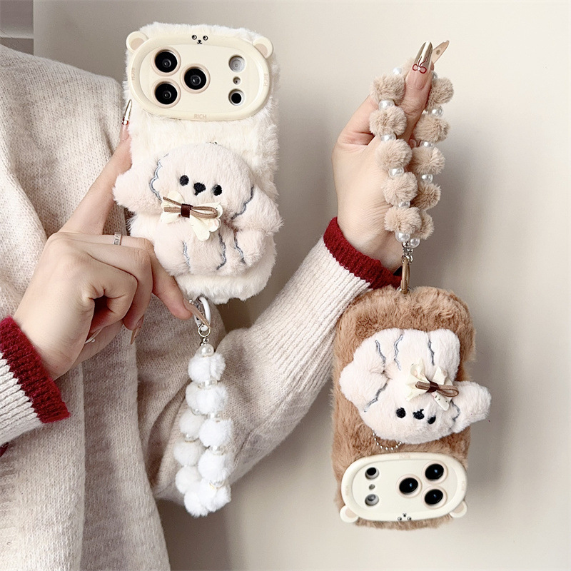 3D-Cartoon-Bowknot-Welpen-warm – Phone Cases 13 Bewertung und Preis