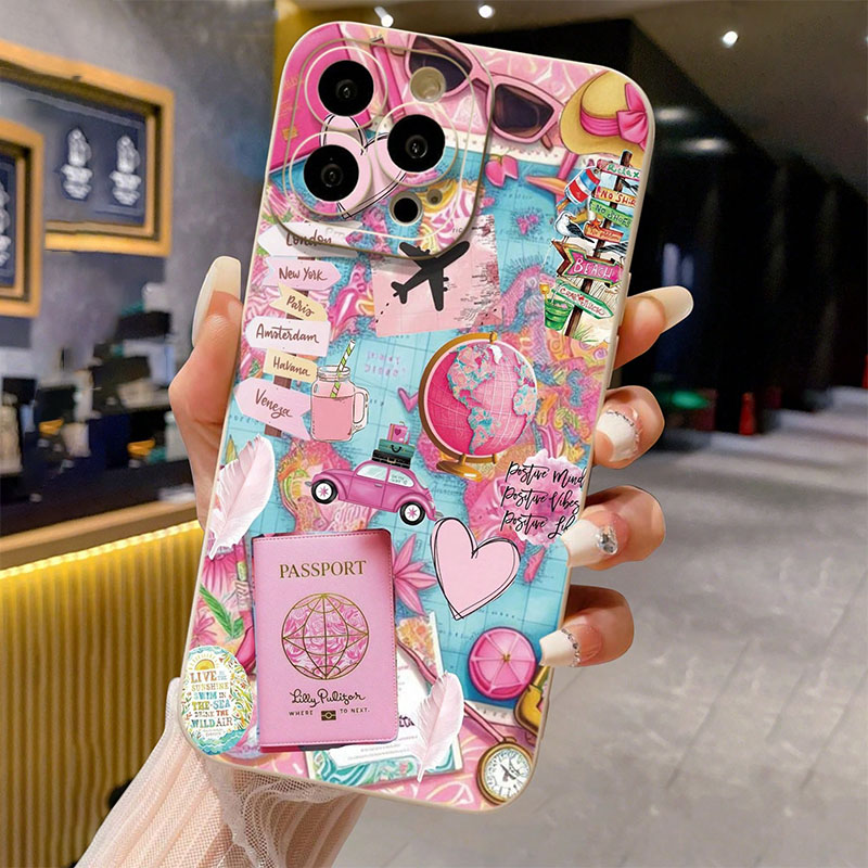 Reise Flugzeug Gedruckt Matte  – Phone Cases Drop Proof Bewertung und Preis