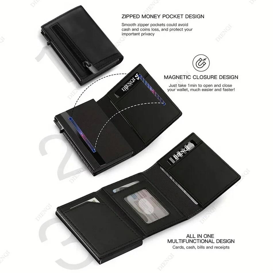 OUIO RFID-Kreditkartenetui für – Card Holder Slim Case Bewertung und Preis