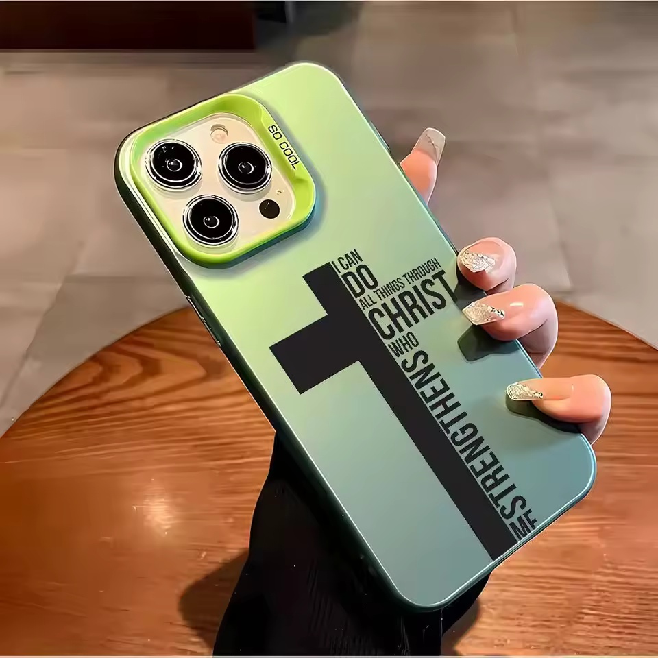 Anti-Fingerabdruck-Kreuz-Bibel – Phone Cases Iphone 15 Pro Max Bewertung und Preis
