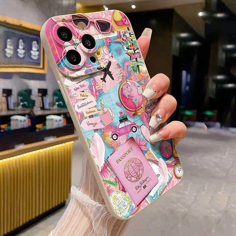 Reise-Flugzeug-Design Mattiert – Phone Cases Drop Proof Bewertung und Preis