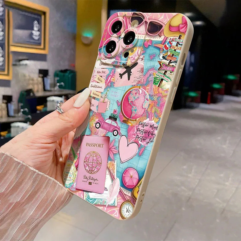 Reise-Flugzeug-Design Mattiert – Phone Cases Drop Proof Bewertung und Preis