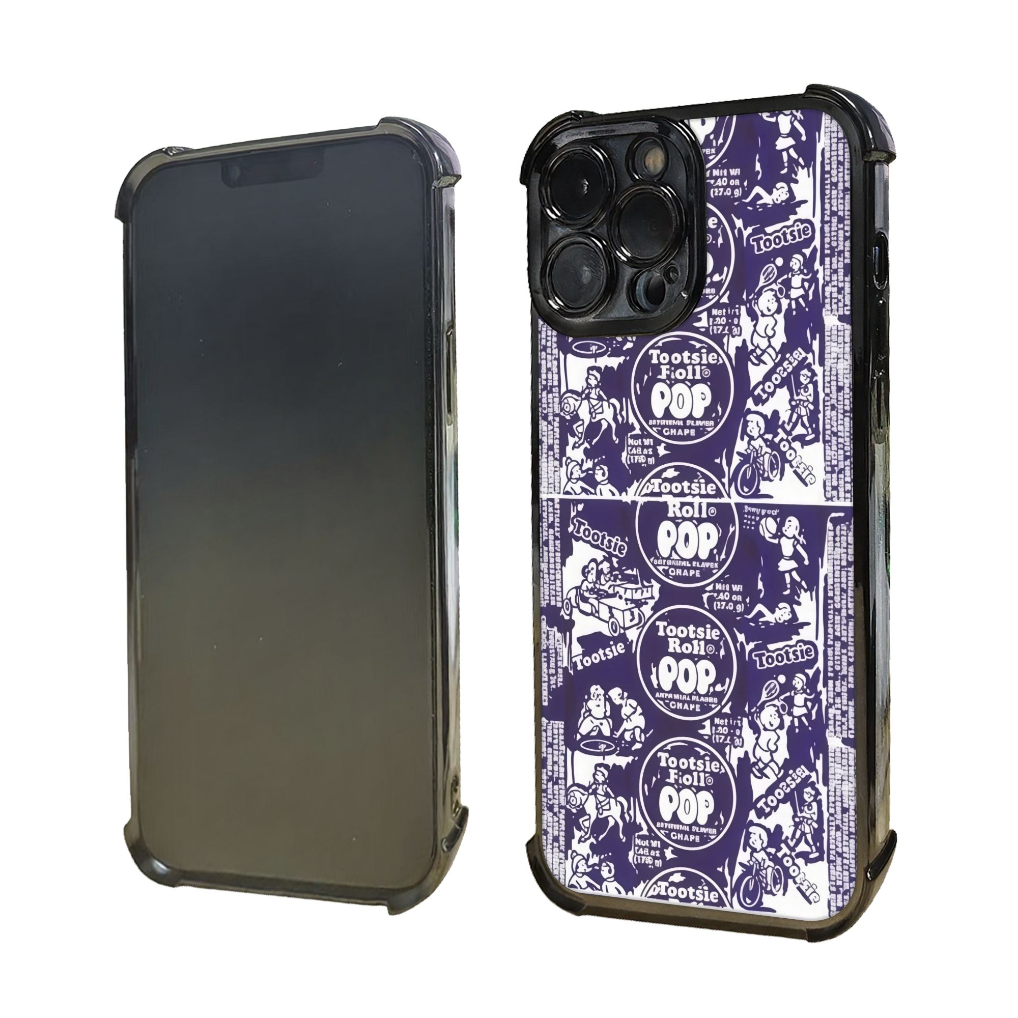 Retro-Handyhülle in Lila und W – Phone Cases Purple Bewertung und Preis