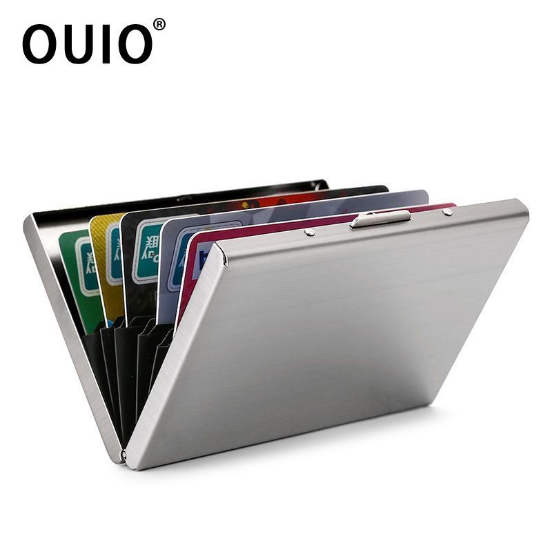 OUIO ​ RFID-blockierendes Edel – Card Holder Slim Case Bewertung und Preis