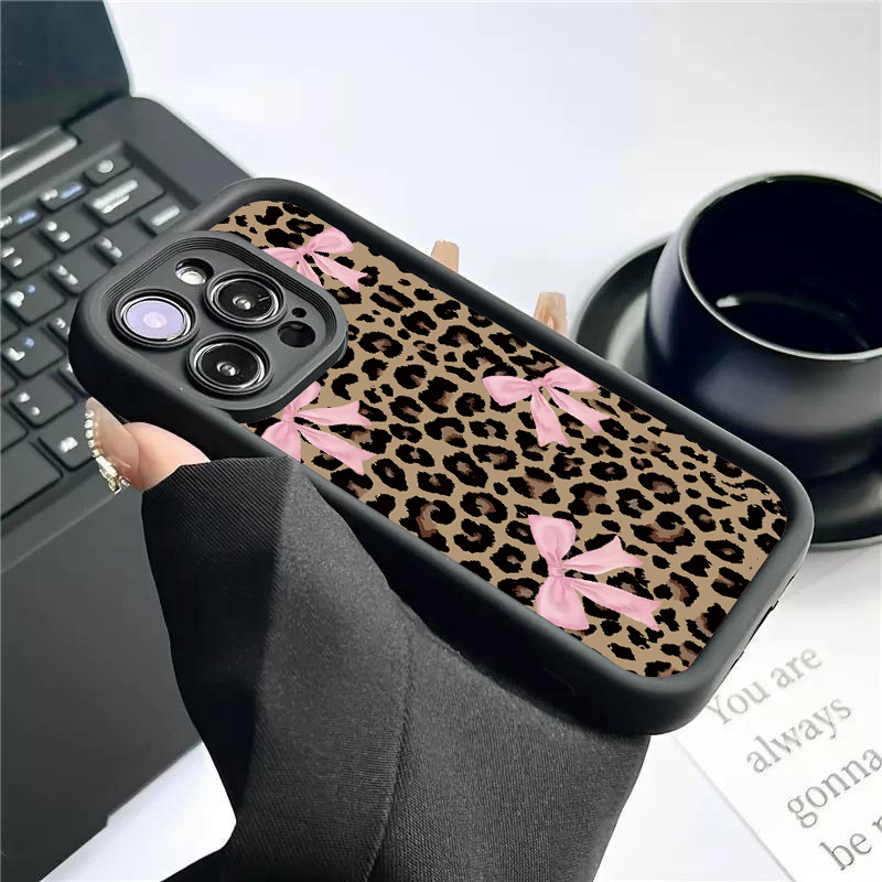 Luxuriöse Leopardenmuster-Schl – Phone Cases Leopard Print Bewertung und Preis