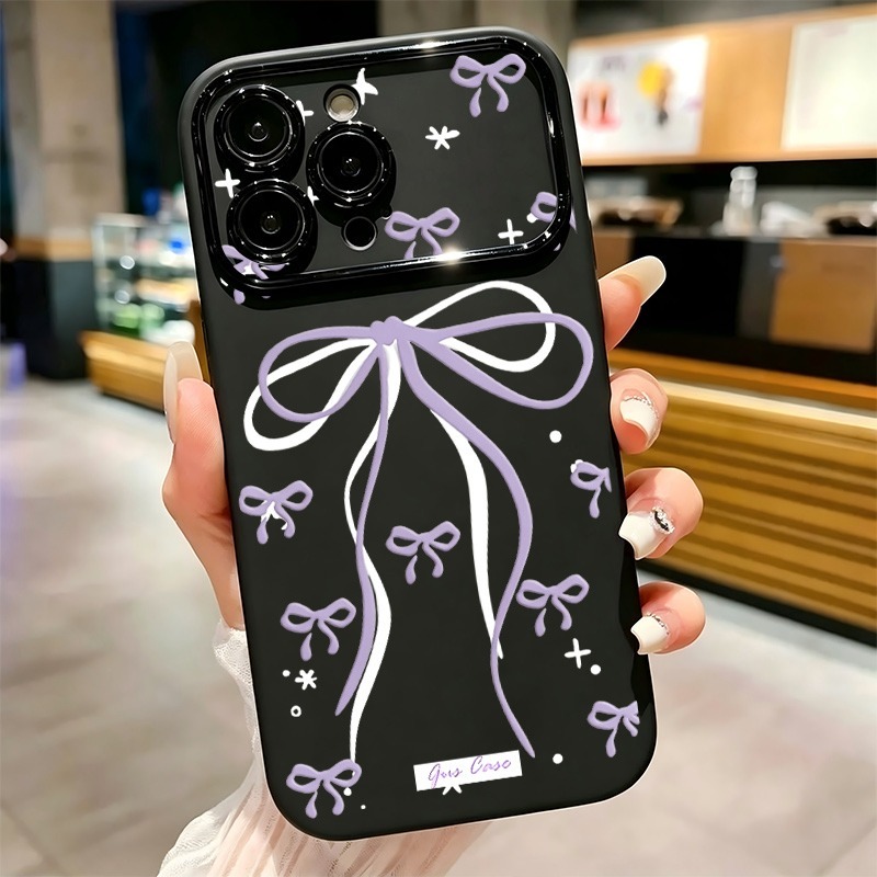 Große Lila Schleife Stern Dood – Phone Cases Purple Bewertung und Preis