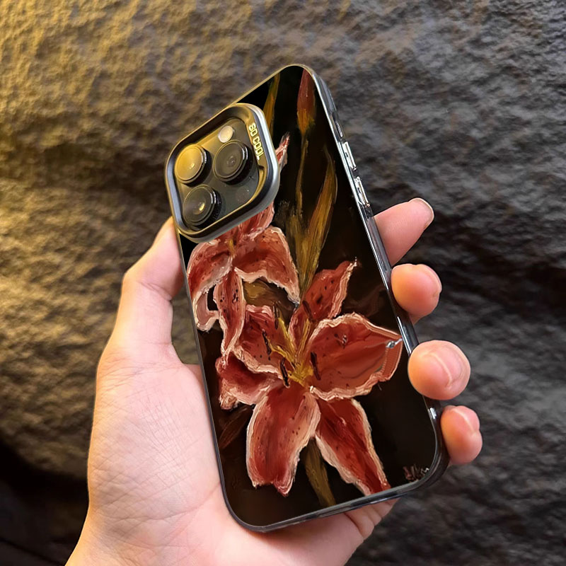 Ölgemälde Lilie Blume Retro Mu – Phone Cases Drop Proof Bewertung und Preis