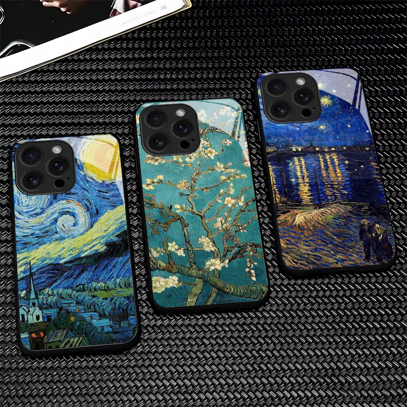 Van Gogh Ölgemälde Ästhetik Gl – Phone Cases Shein Bewertung und Preis