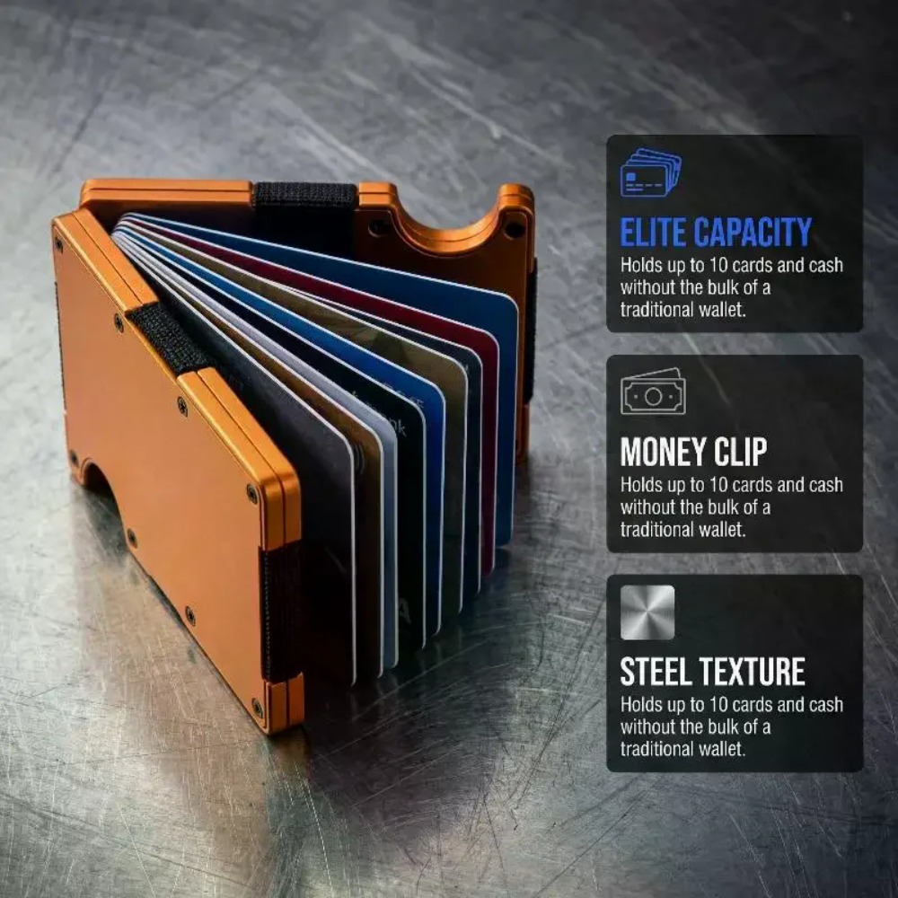 RFID-blockierender Kartenhalte – Card Holder Slim Case Bewertung und Preis