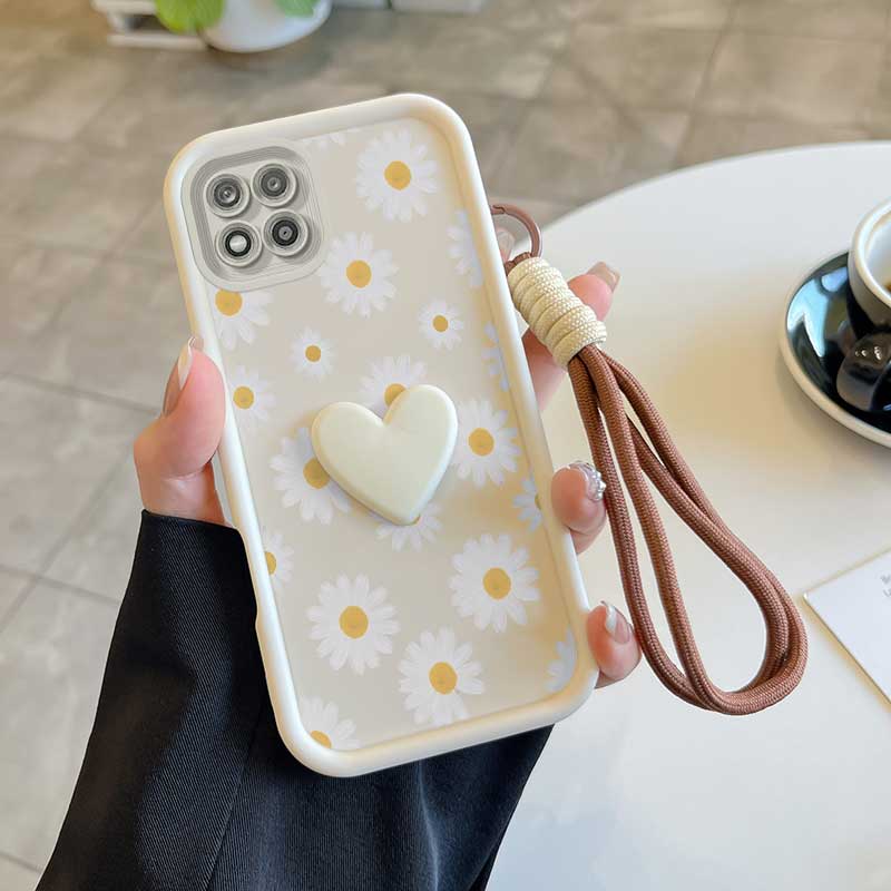 3 Stück (weiße Sonnenblumen-Ha – Phone Cases India Bewertung und Preis