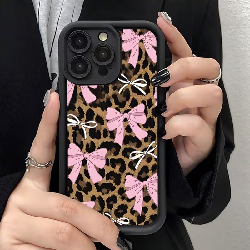 Leopardenmuster Schleife Handy – Phone Cases Leopard Print Bewertung und Preis