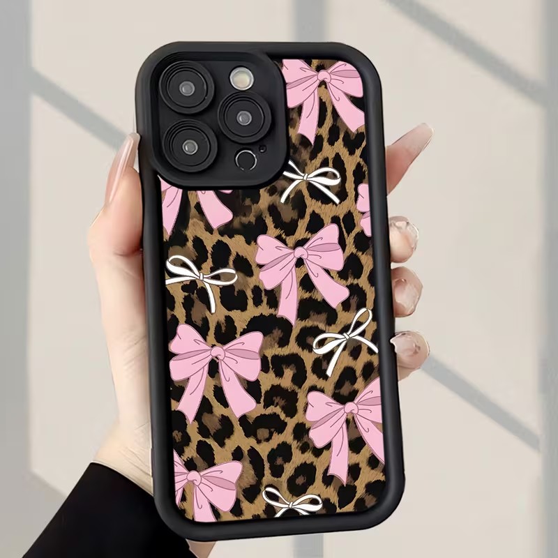 Leopardenmuster Schleife Handy – Phone Cases Leopard Print Bewertung und Preis