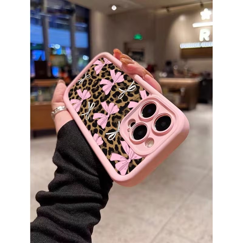 Leopardenmuster Schleife Handy – Phone Cases Leopard Print Bewertung und Preis